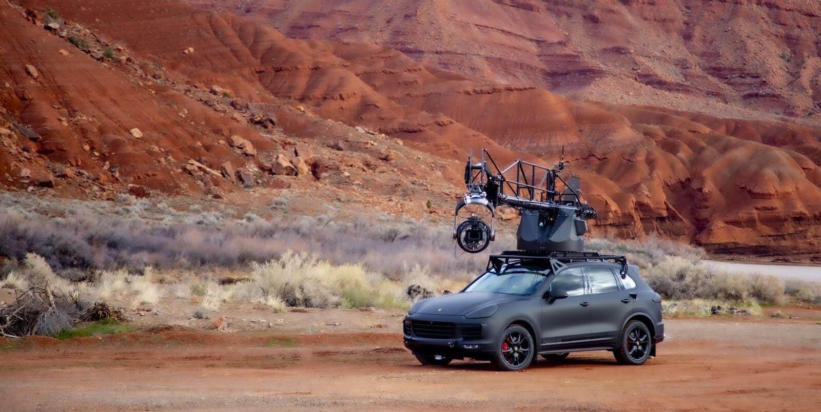 CineMoves Arm Car on location