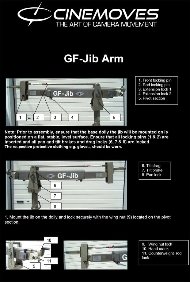 GF Jib specifications 1