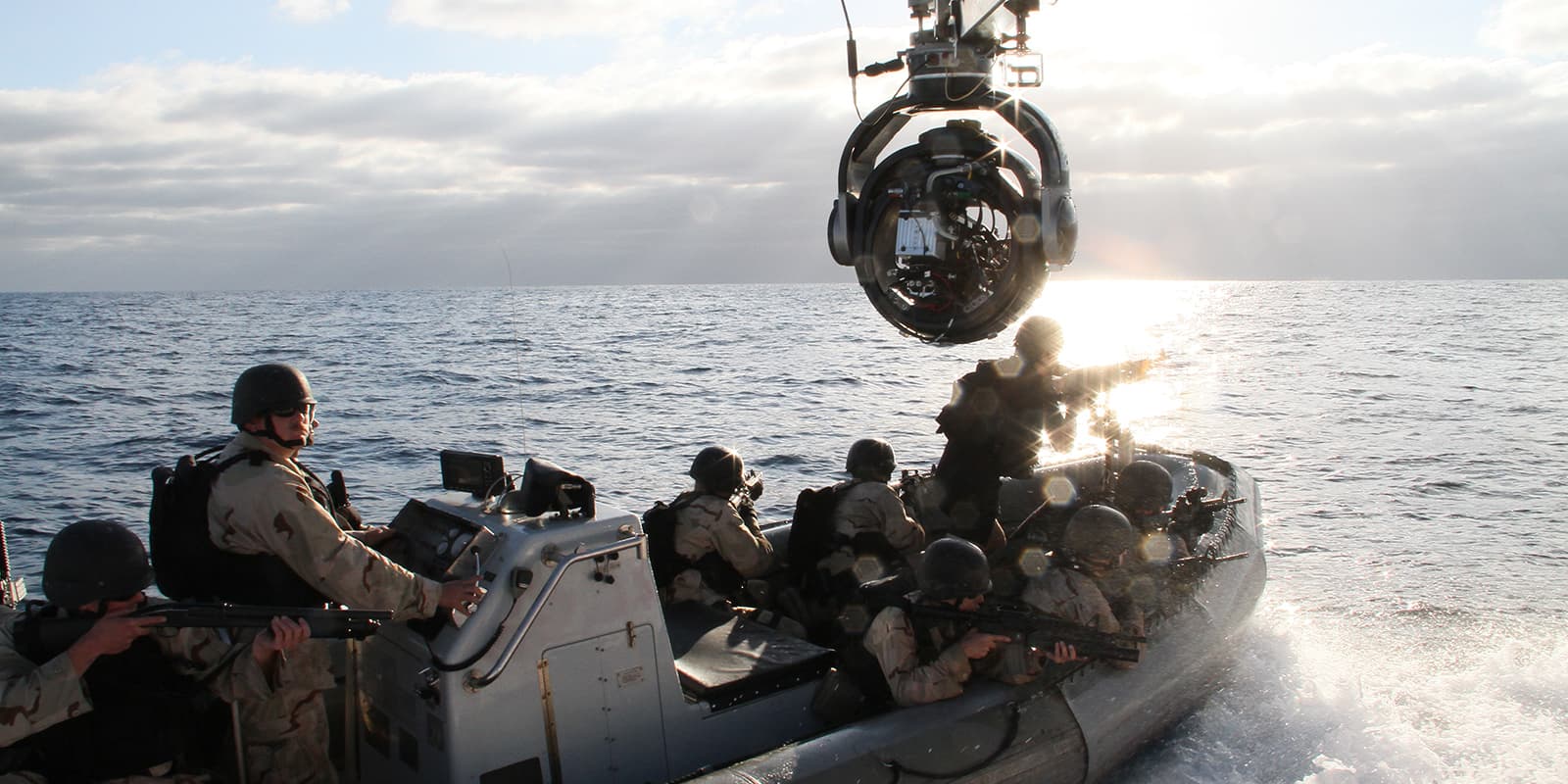 Oculus gimbal on Navy shoot