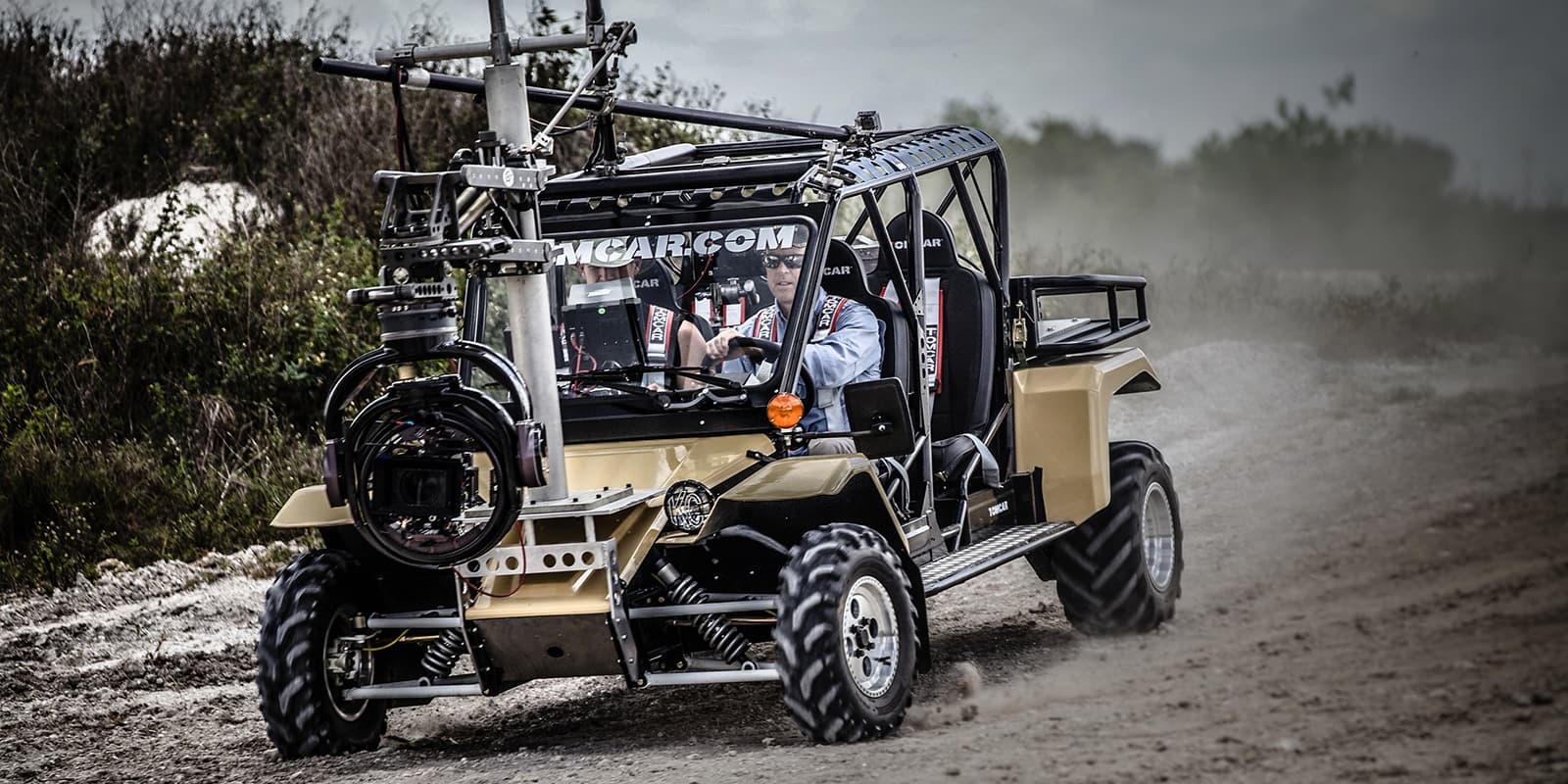 Oculus gimbal mounted on Tom Car