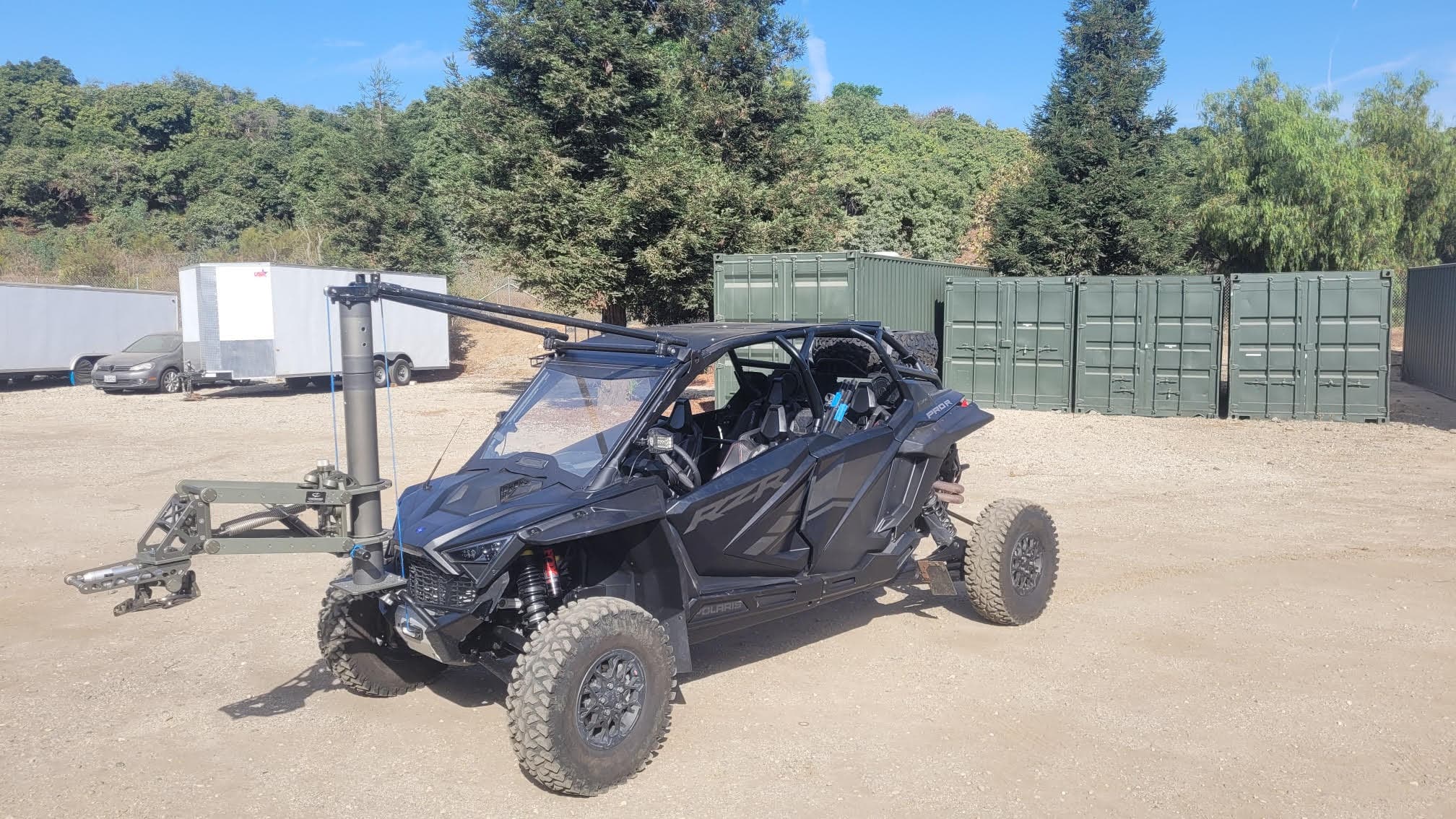 Polaris RZR with remote head setup