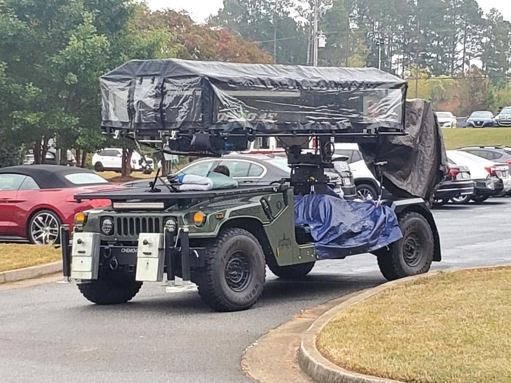 Ranger Off-Road Base with crane mounted