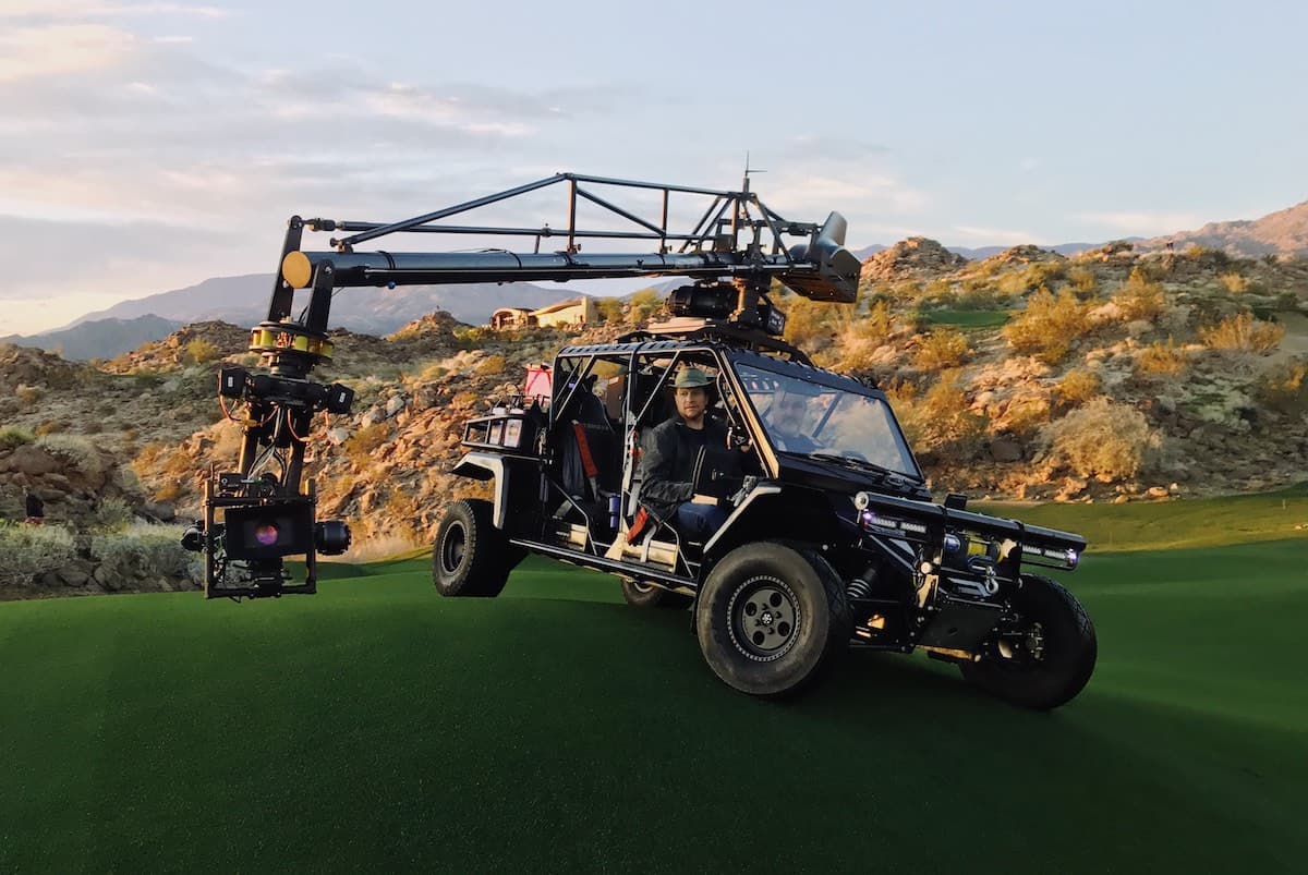 CineMoves Tom Car with Movi XL at Stone Eagle wide