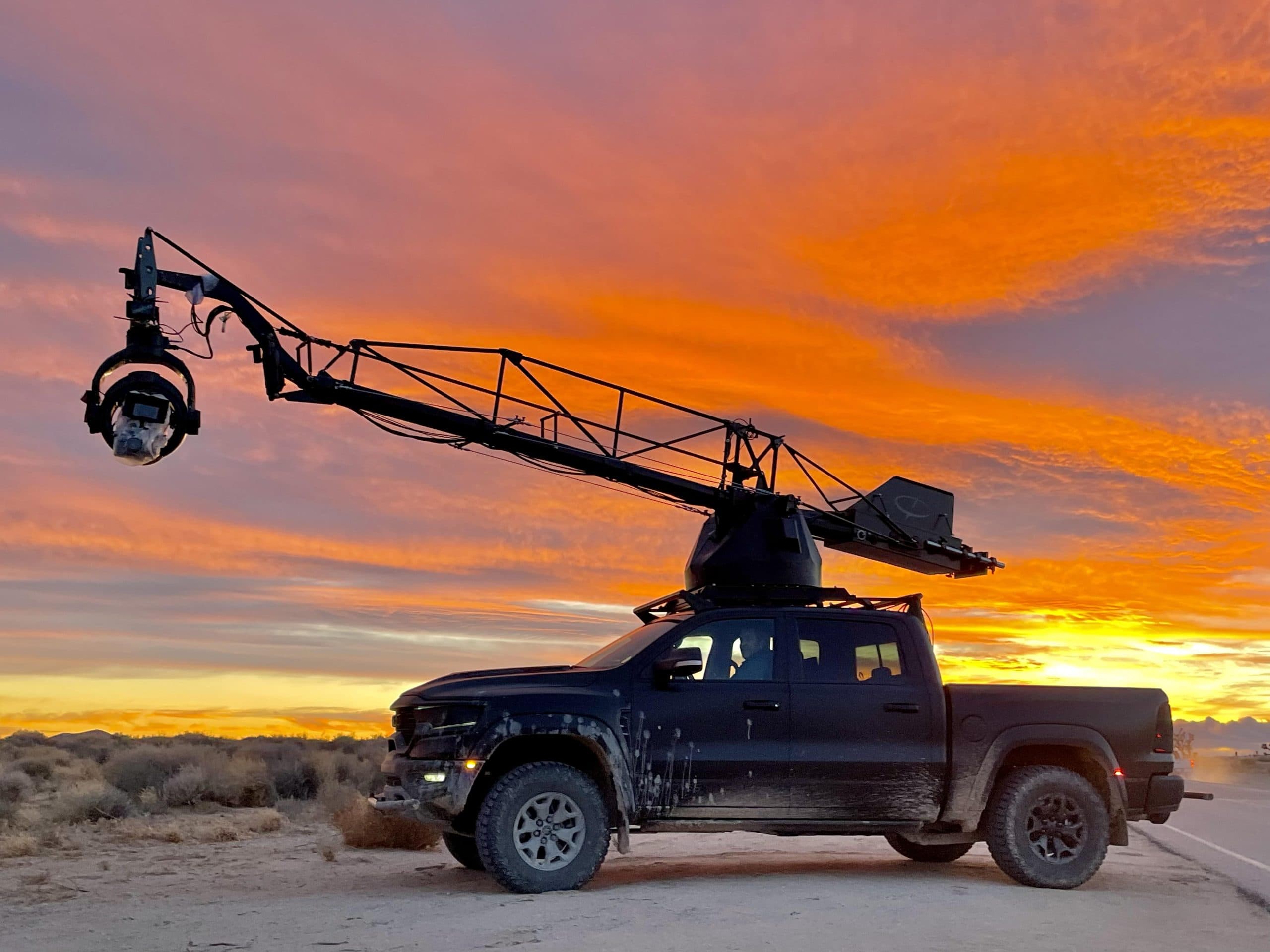 CineMoves TRX Arm Car at sunset