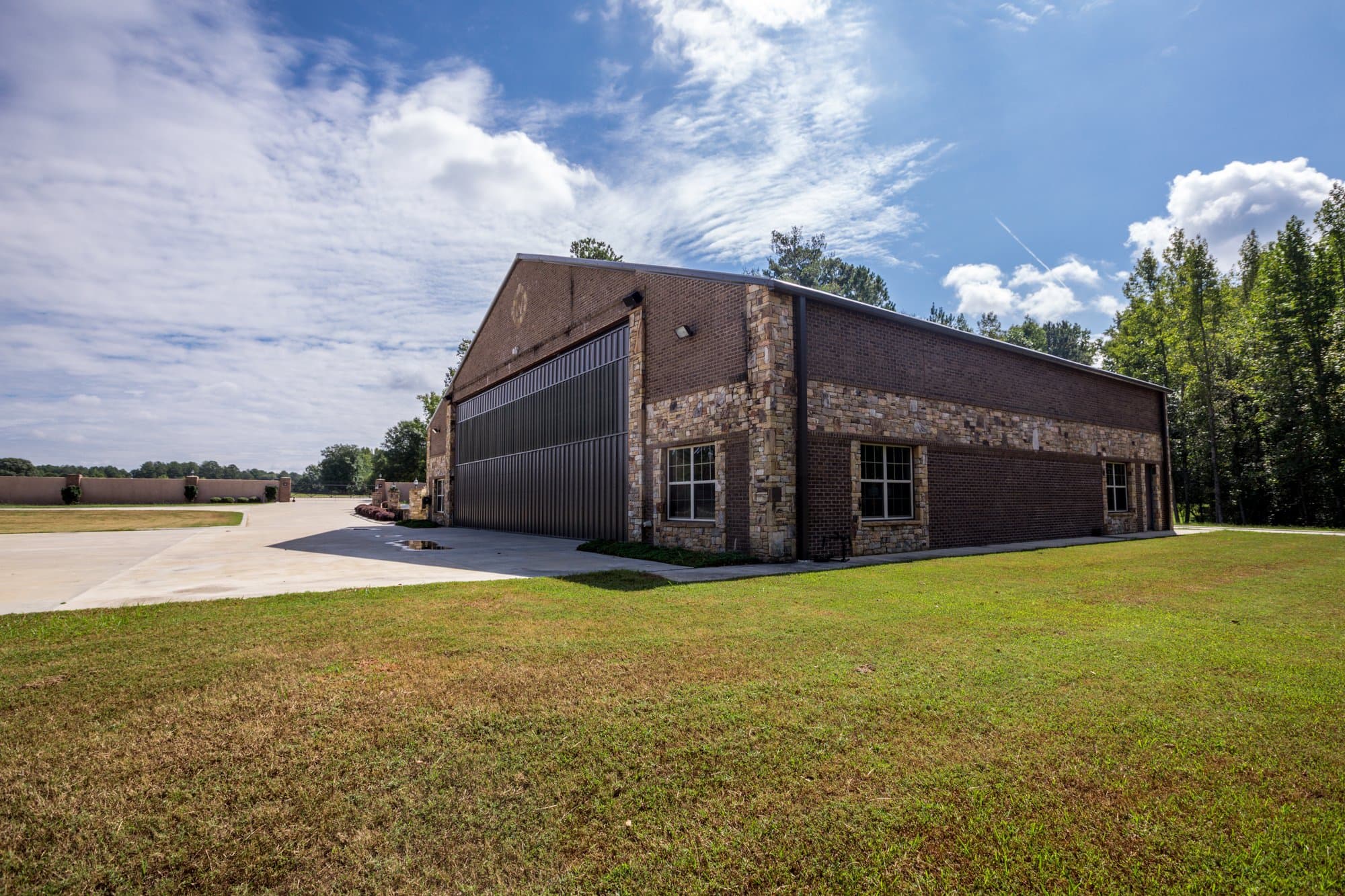 Hangar side view